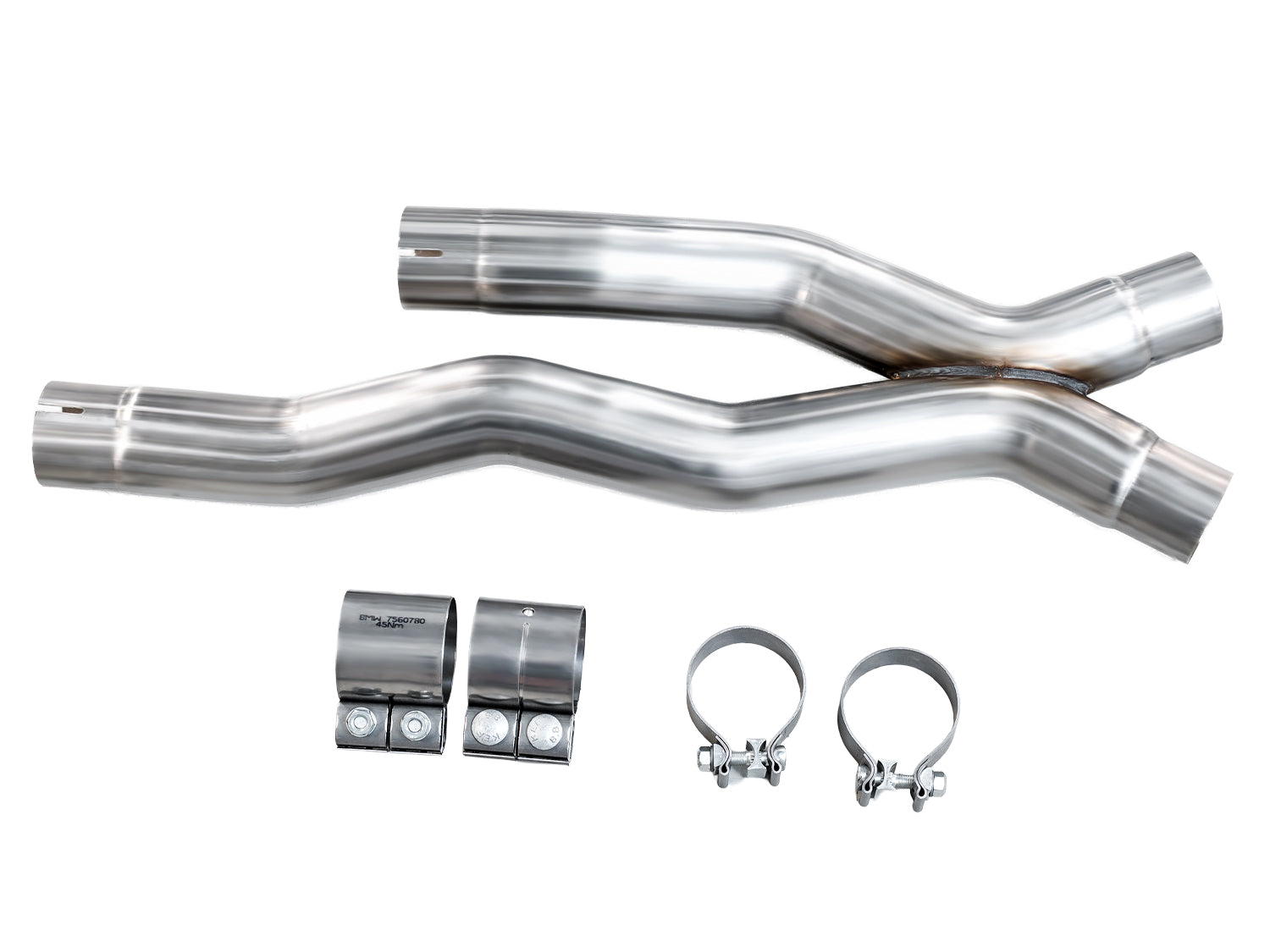 AWE Non-Resonated Performance Mid Pipes for BMW F97 X3 M / F98 X4 M