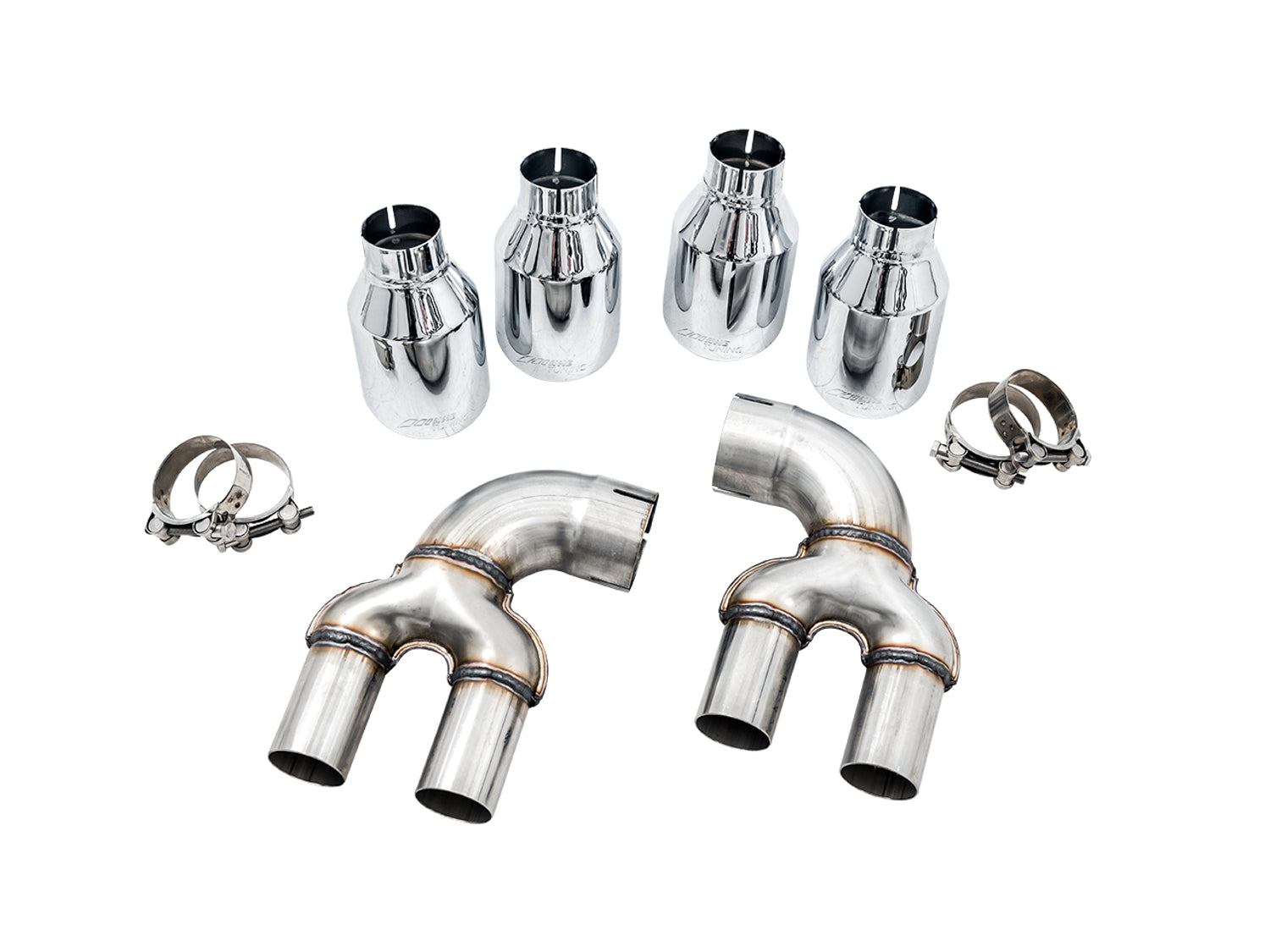 AWE Resonated Touring Edition Exhaust for G2X M340i / M440i - Chrome Silver