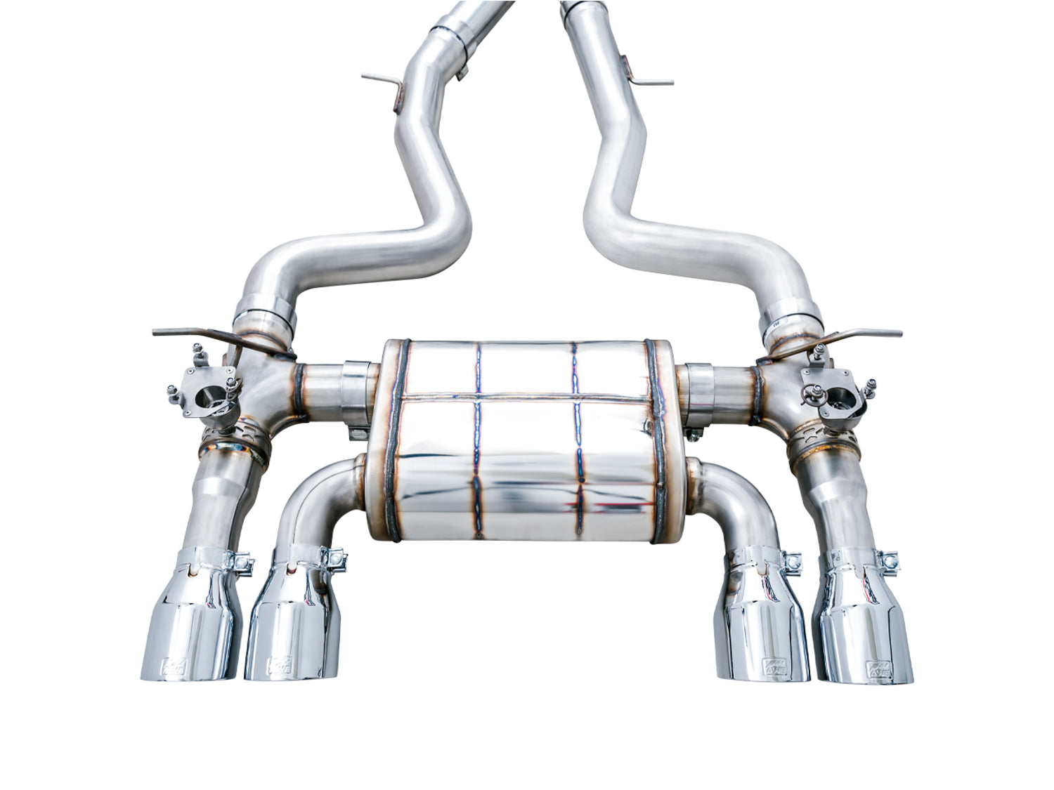 AWE SwitchPath™ Catback Exhaust for BMW F8X M3/M4 - Chrome Silver