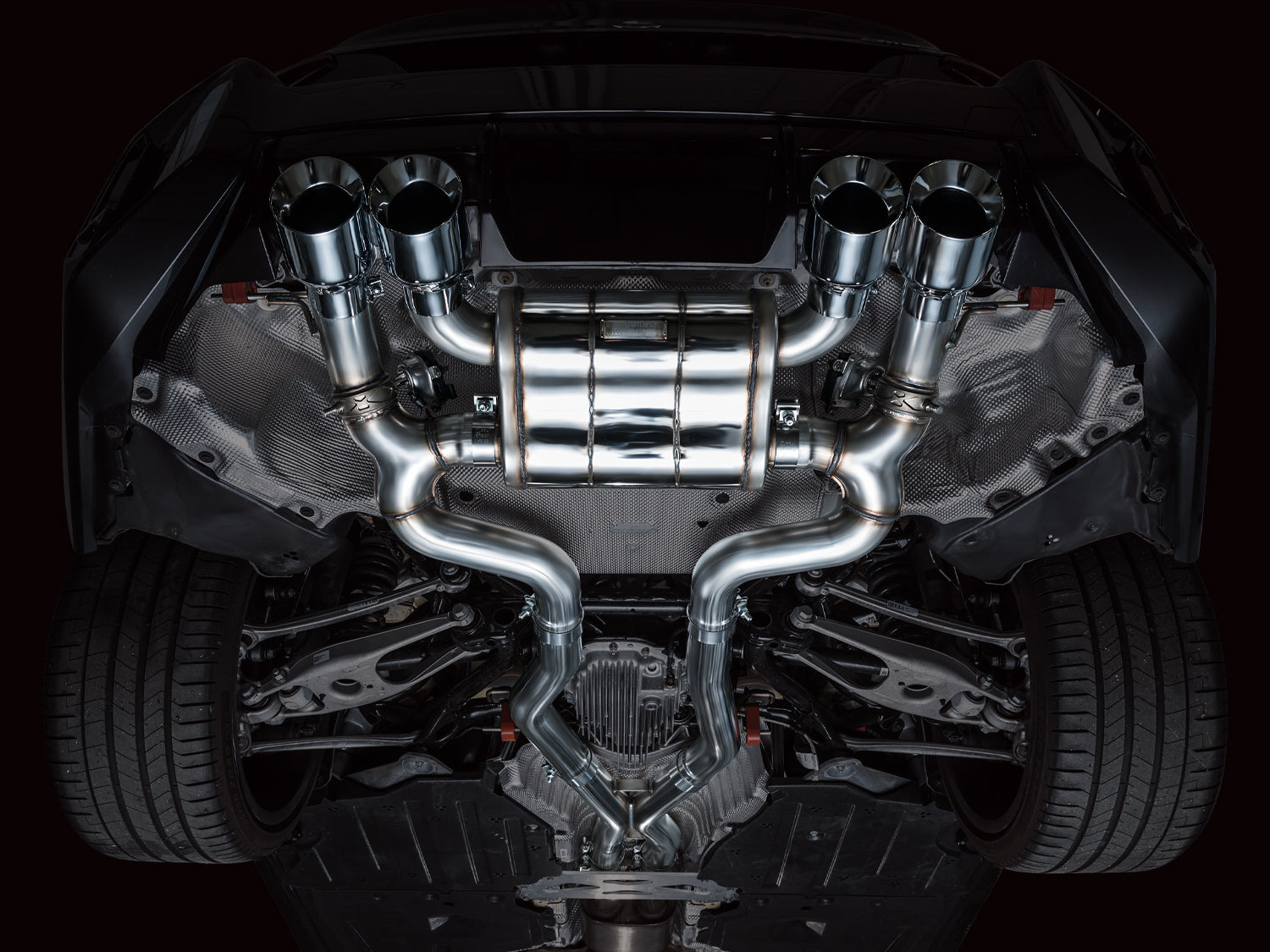 AWE SwitchPath™ Exhaust for BMW G87 M2 - Chrome Silver Tips