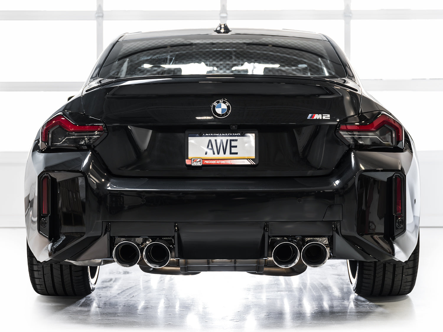 AWE SwitchPath™ Exhaust for BMW G87 M2 - Chrome Silver Tips