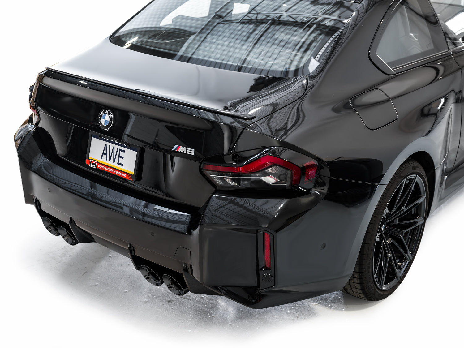 AWE SwitchPath™ Exhaust for BMW G87 M2 - Diamond Black Tips