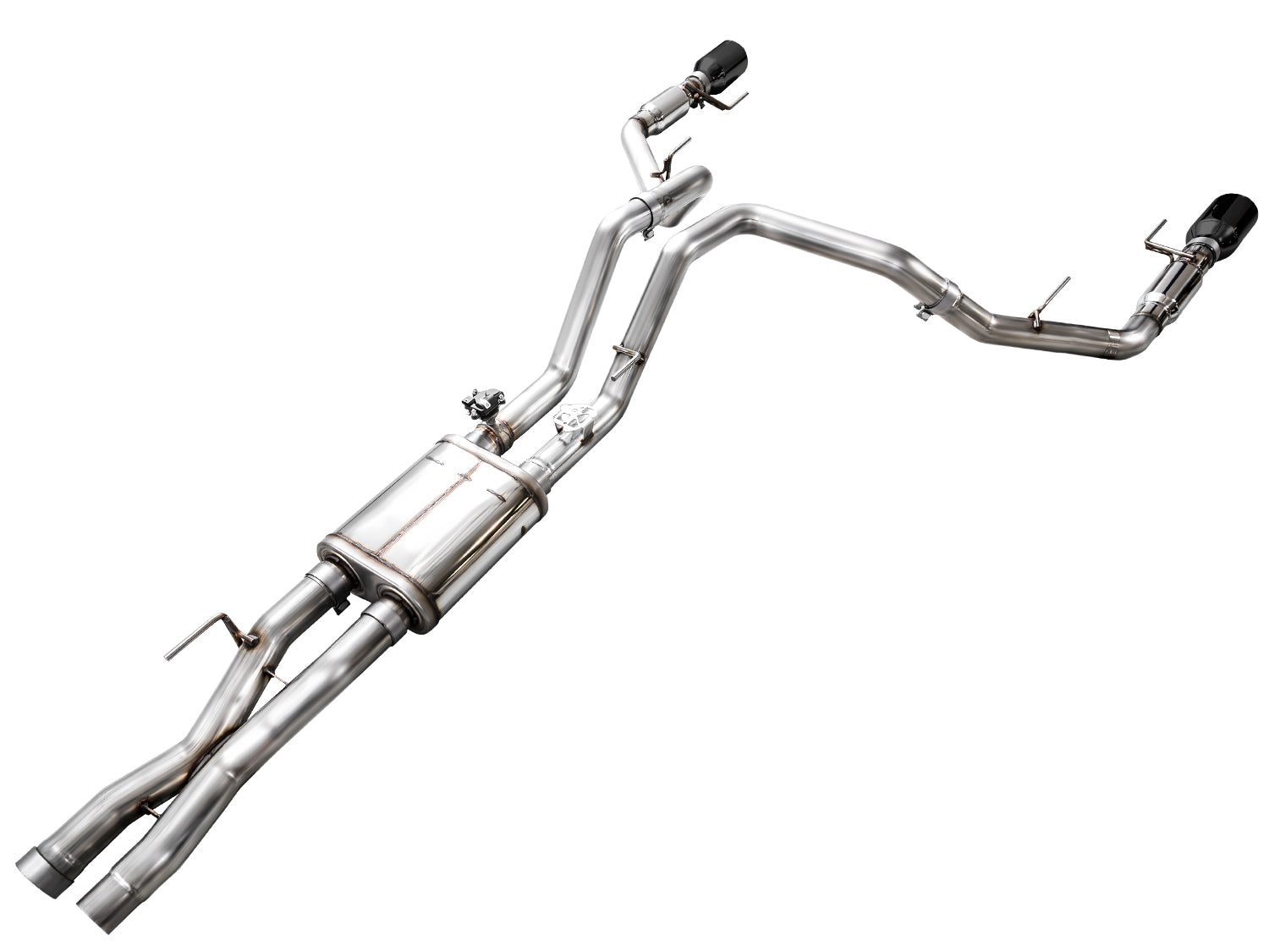 AWE SwitchPath™ Exhaust for Gen 3 Raptor - Diamond Black Tip