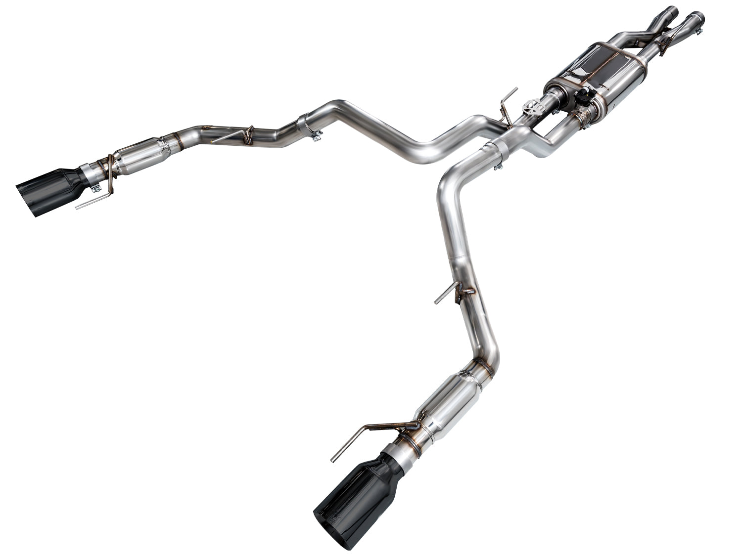 AWE SwitchPath™ Exhaust for Gen 3 Raptor - Diamond Black Tip