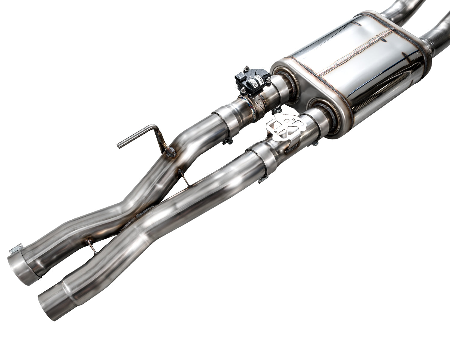 AWE SwitchPath™ Exhaust for Gen 3 Raptor R - Chrome Silver Tips