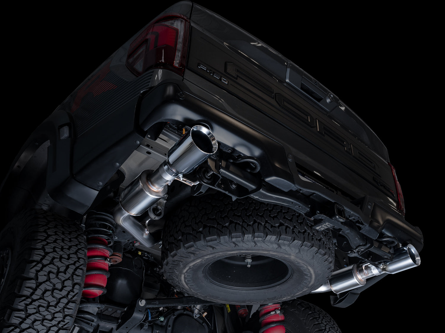 AWE SwitchPath™ Exhaust for Gen 3 Raptor R - Chrome Silver Tips