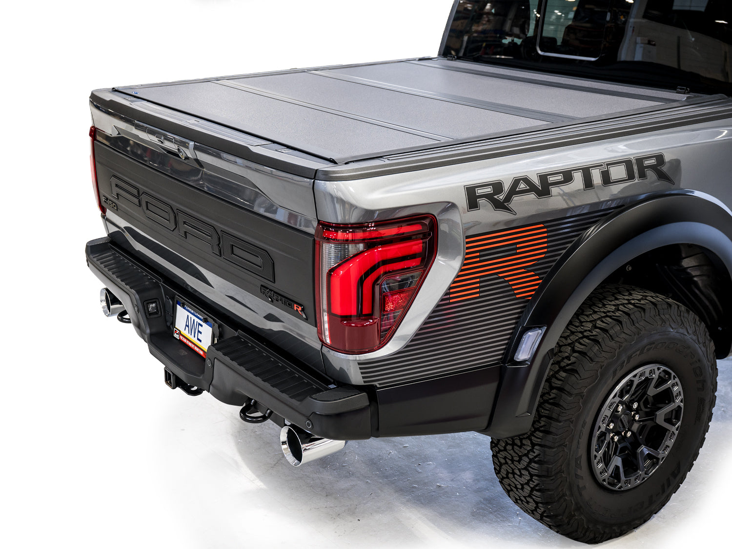 AWE SwitchPath™ Exhaust for Gen 3 Raptor R - Chrome Silver Tips