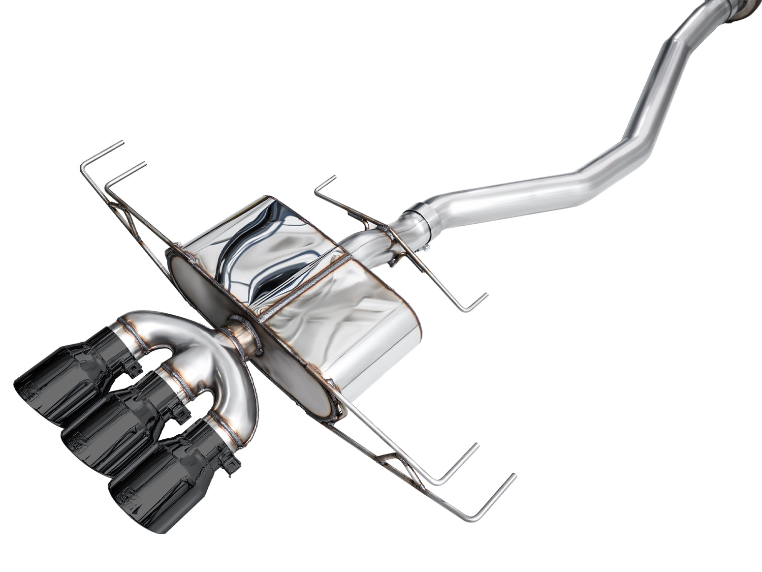 AWE Touring Edition Exhaust for DE5 Integra Type-S - Triple Diamond Black Tips