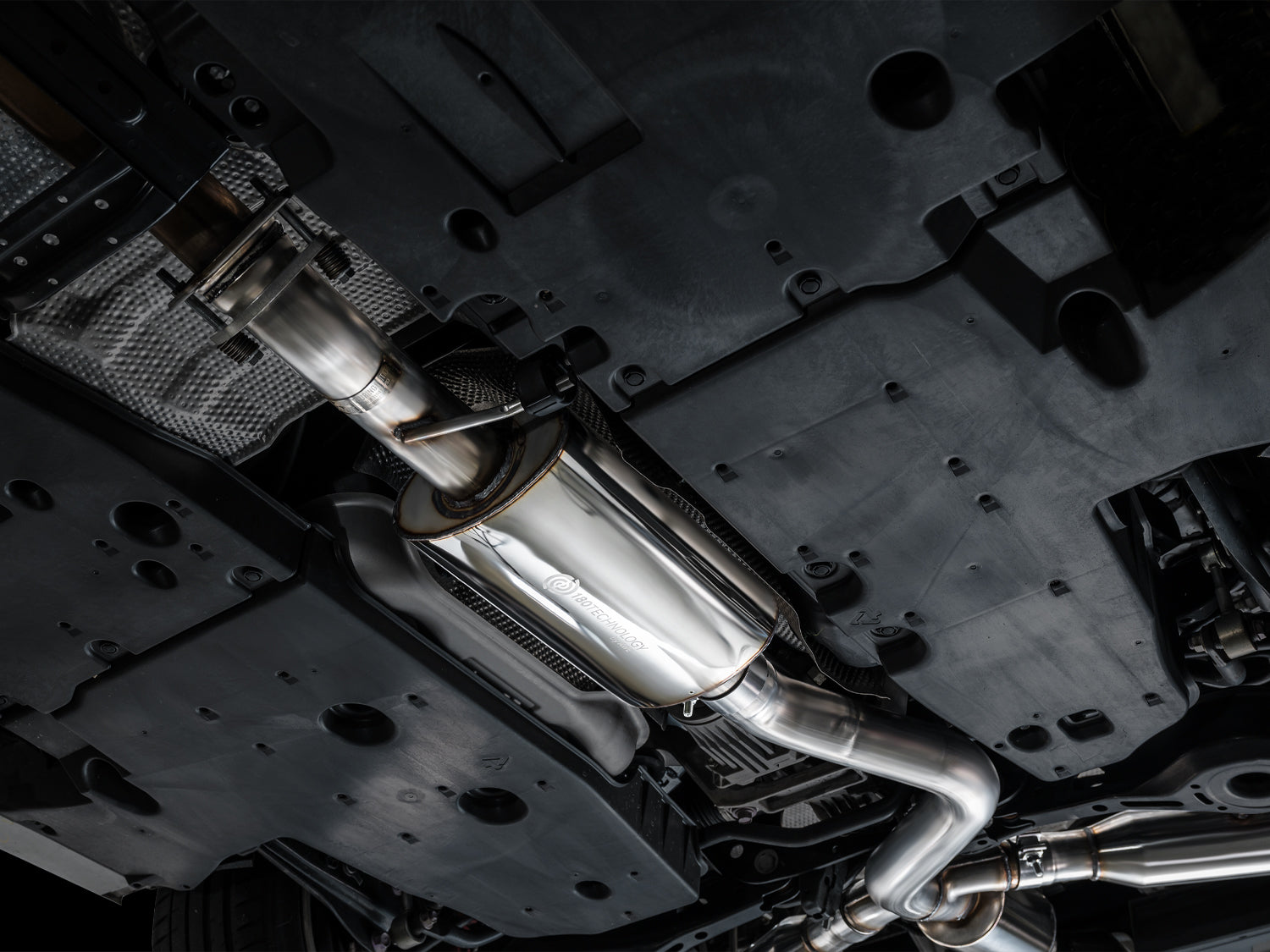 AWE Touring Edition Exhaust for GR Corolla - Diamond Black Tips