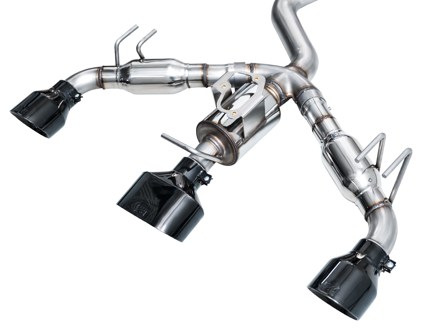 AWE Touring Edition Exhaust for GR Corolla - Diamond Black Tips