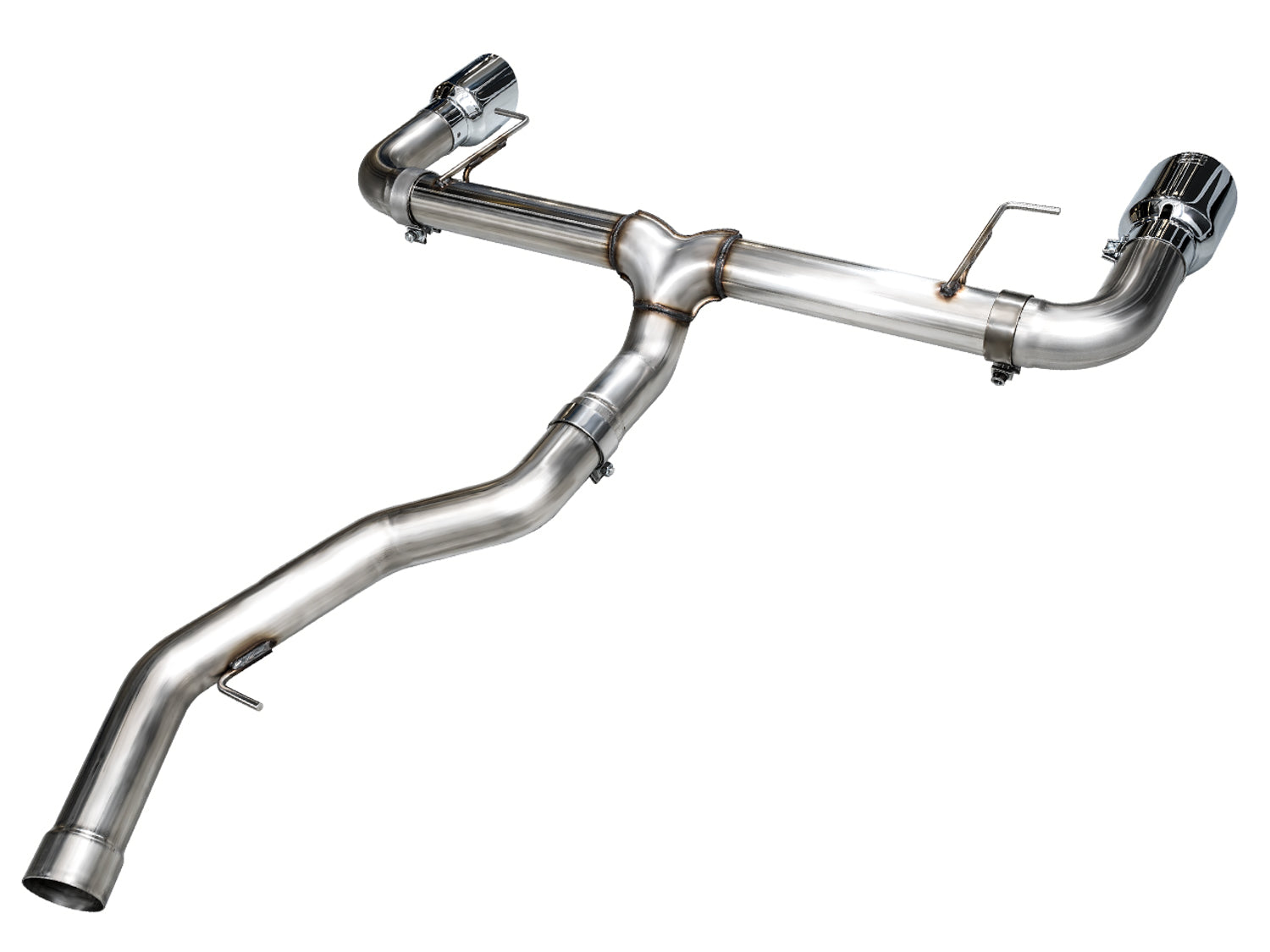 AWE Track Edition Axleback Exhaust for BMW G2X 330i/430i - Chrome Silver