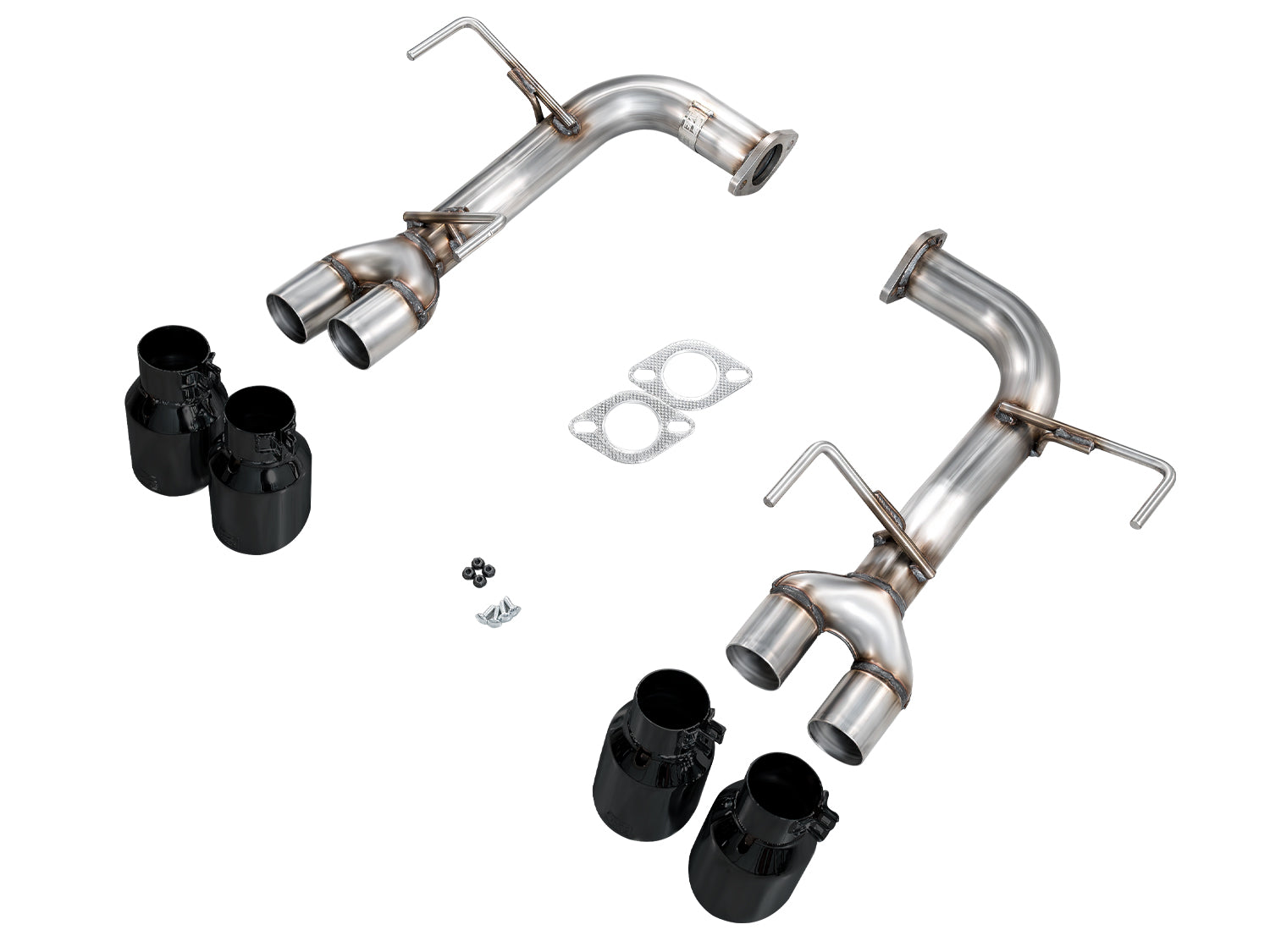 AWE Track Edition Axleback Exhaust for VB Subaru WRX - Diamond Black Tips