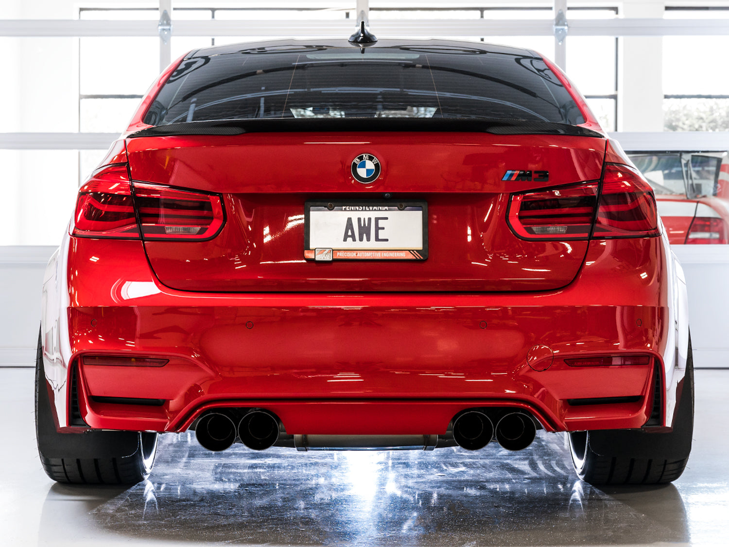 AWE Track Edition Catback Exhaust for BMW F8X M3/M4 - Diamond Black
