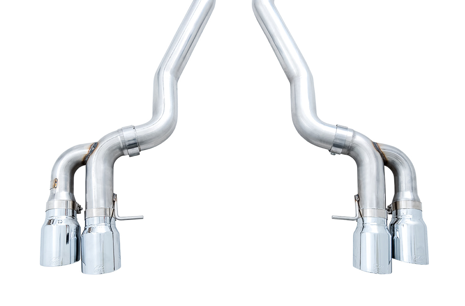 AWE Track Edition Catback Exhaust for BMW F90 M5 - Chrome Silver Tips