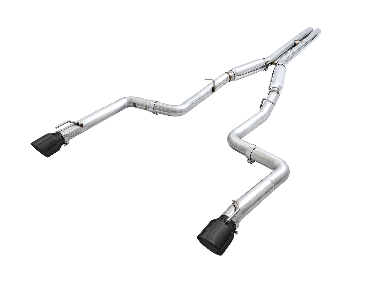 AWE Track Edition Exhaust for 17+ Charger 5.7 - Diamond Black Tips