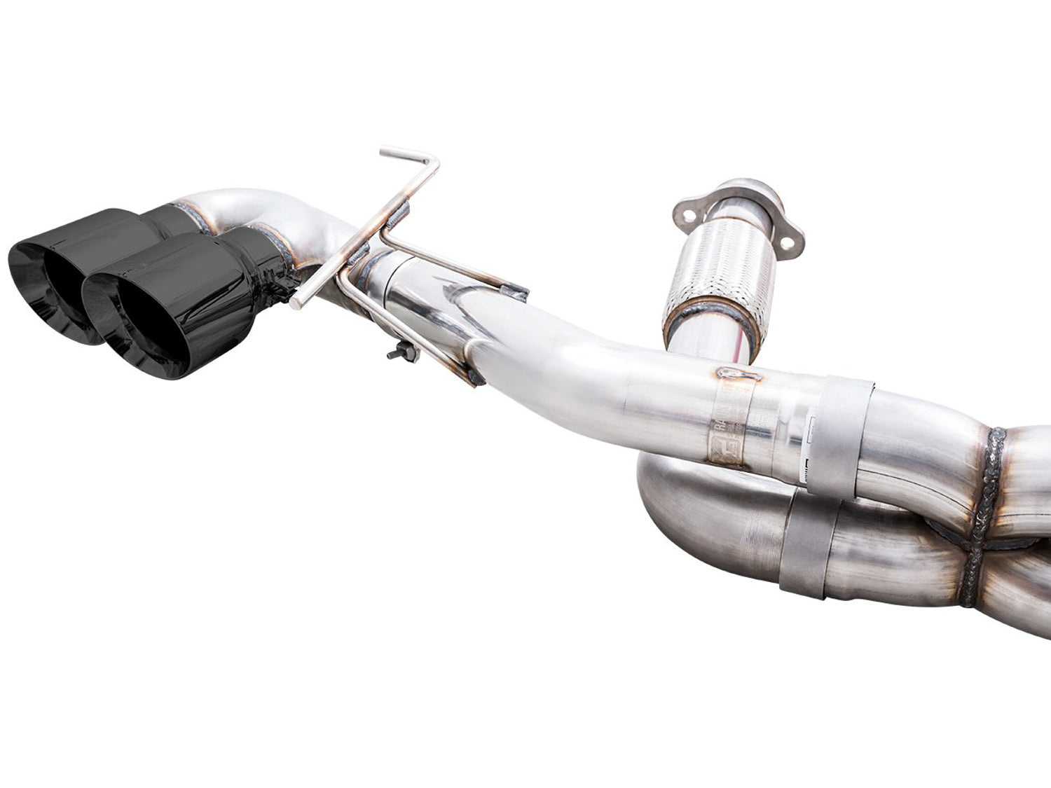 AWE Track Edition Exhaust for C8 Corvette -- Diamond Black Tips