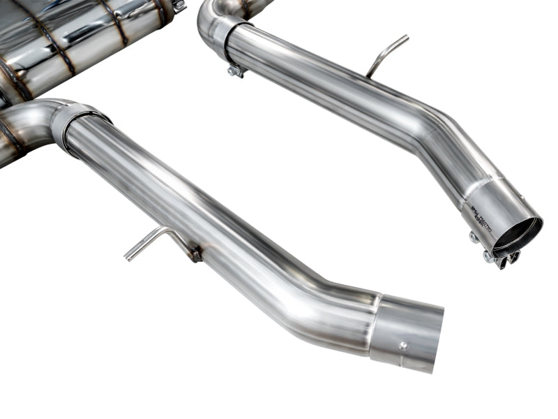 AWE Tuning 20-25 BMW X3 M/M Comp (F97) AWD SwitchPath Axle-Back Exhaust - Diamond Black Tips-Axle Back-Grocery Getter Performance
