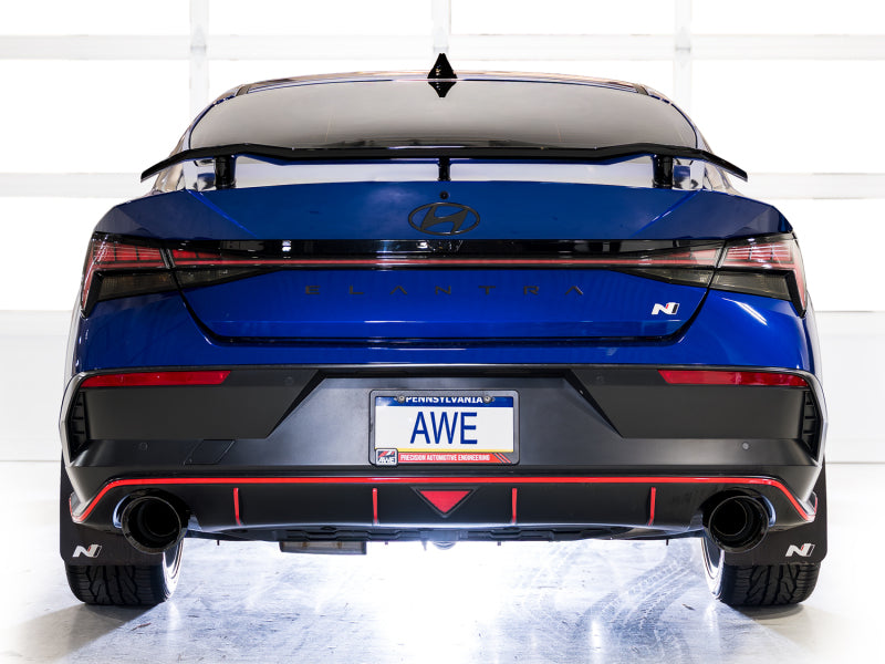 AWE Tuning 22-26 Hyundai Elantra N SwitchPath Cat-Back Exhaust - Diamond Black Tips-Catback-Grocery Getter Performance