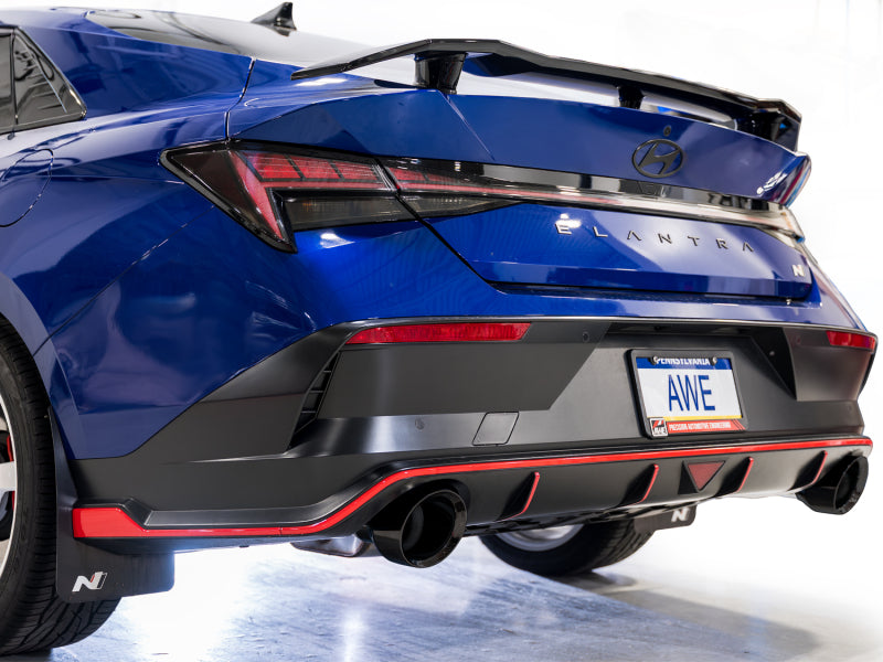 AWE Tuning 22-26 Hyundai Elantra N SwitchPath Cat-Back Exhaust - Diamond Black Tips-Catback-Grocery Getter Performance