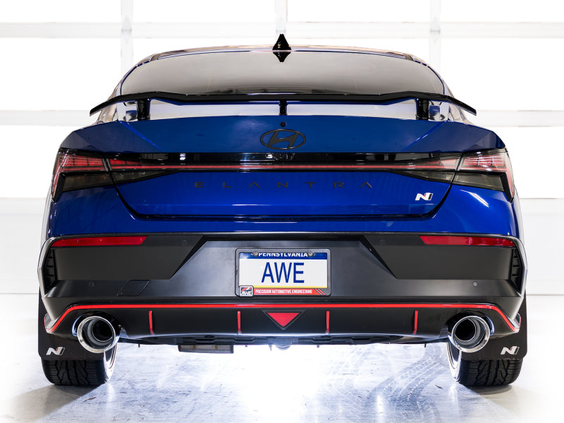 AWE Tuning 22-26 Hyundai Elantra N Track Edition Cat-Back Exhaust - Chrome Silver Tips-Catback-Grocery Getter Performance