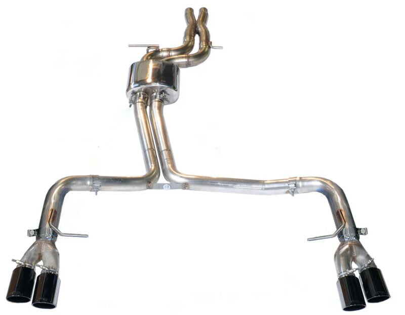 AWE Tuning Audi S5 3.0T Track Edition Exhaust - Chrome Silver Tips (90mm)-Catback-Grocery Getter Performance