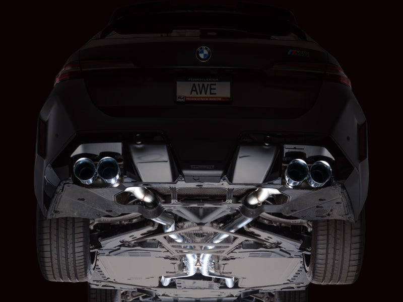 AWE Tuning BMW G90/G99 M5 Touring Edition Cat-Back Exhaust - Chrome Silver Tips-Catback-Grocery Getter Performance