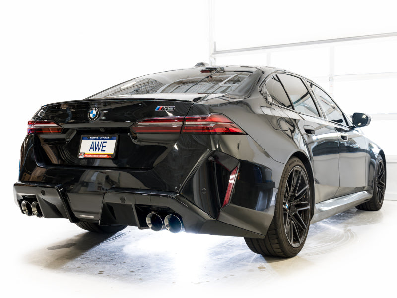 AWE Tuning BMW G90/G99 M5 Touring Edition Cat-Back Exhaust - Chrome Silver Tips-Catback-Grocery Getter Performance