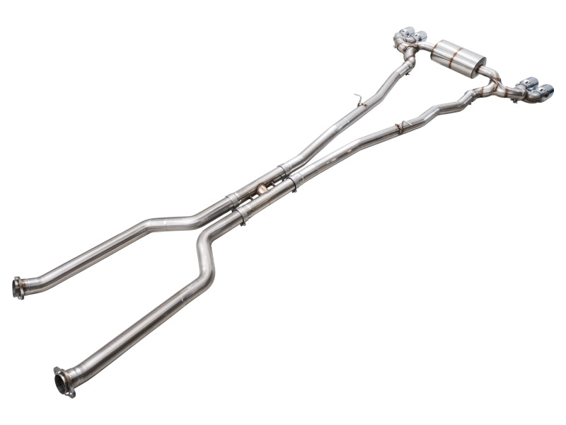 AWE Tuning BMW G90/G99 M5 Touring Edition Cat-Back Exhaust - Chrome Silver Tips-Catback-Grocery Getter Performance