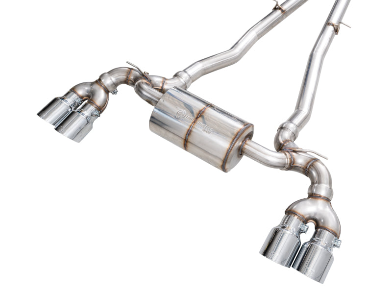 AWE Tuning BMW G90/G99 M5 Touring Edition Cat-Back Exhaust - Chrome Silver Tips-Catback-Grocery Getter Performance