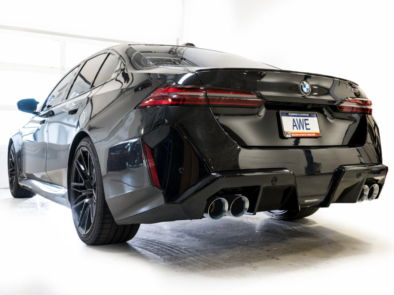 AWE Tuning BMW G90/G99 M5 Touring Edition Cat-Back Exhaust - Chrome Silver Tips-Catback-Grocery Getter Performance