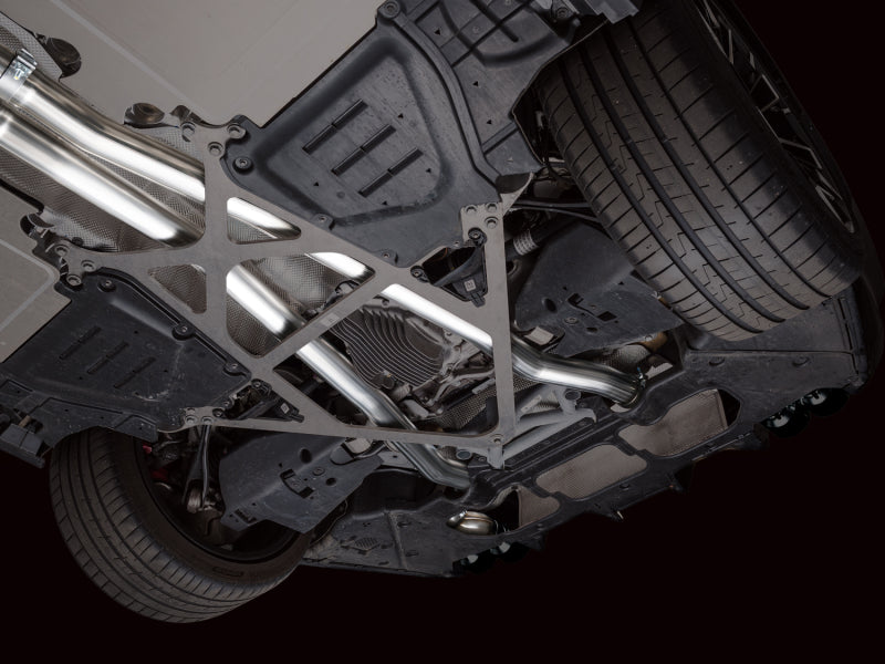 AWE Tuning BMW G90/G99 M5 Track Edition Cat-Back Exhaust - Diamond Black Tips-Catback-Grocery Getter Performance
