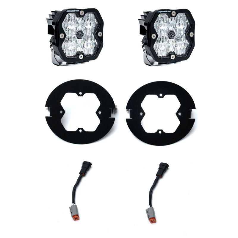 Baja Designs 06-14 Ford F-150 / 07-13 Toyota Tundra & 05-11 Tacoma Squadron 2.0 Sport FPK - Clear-Light Bars & Cubes-Grocery Getter Performance