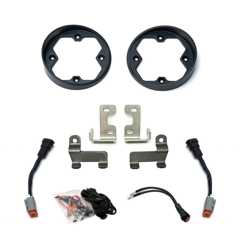 Baja Designs 12-23 Toyota Tacoma & 4Runner / 14-21 Tundra Squadron 2.0 Fog Pocket Kit (No Lights)-Fog Lights-Grocery Getter Performance