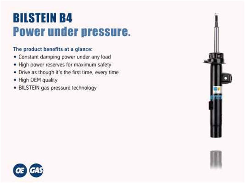 Bilstein 17-21 BMW 530i B4 OE Replacement Shock Absorber - Front Left-Shocks and Struts-Grocery Getter Performance