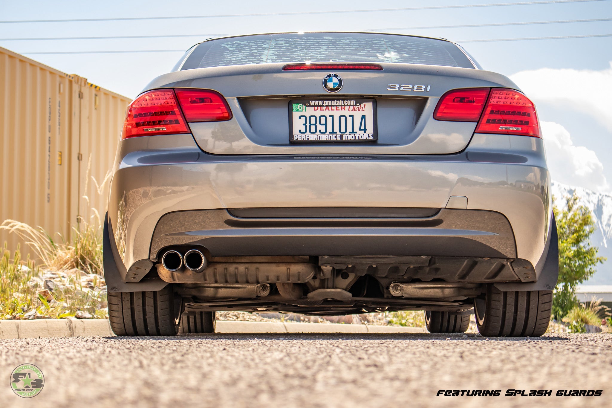 BMW 328i 2007-2013 Splash Guards