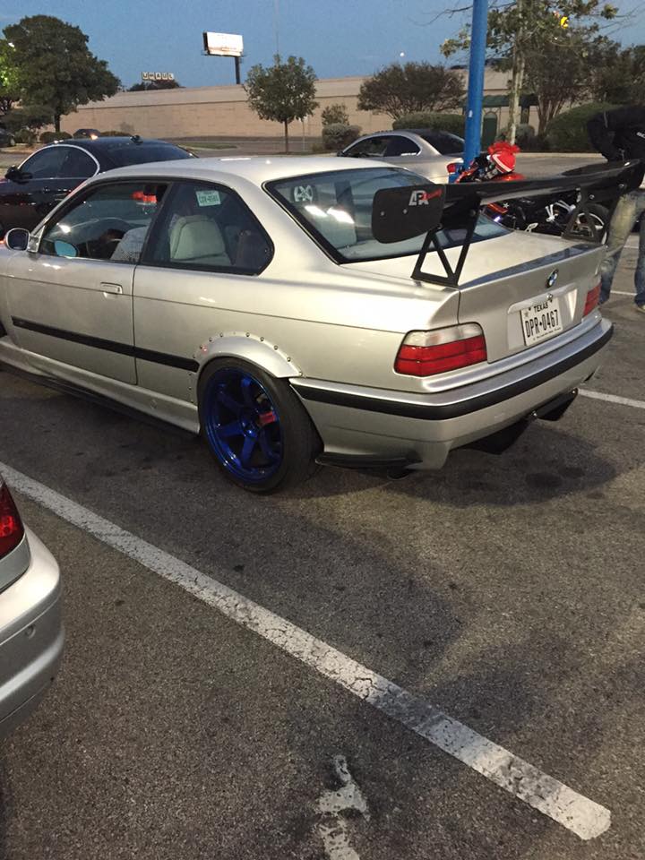 BMW E36 3-Series Coupe/ M3 GTC300 Carbon Fiber Adjustable Wing-GTC-300 Wing-Grocery Getter Performance