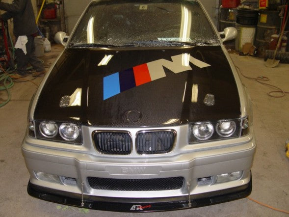 BMW E36 M3 Carbon Fiber Front Wind Splitter-Front Wind Splitter-Grocery Getter Performance