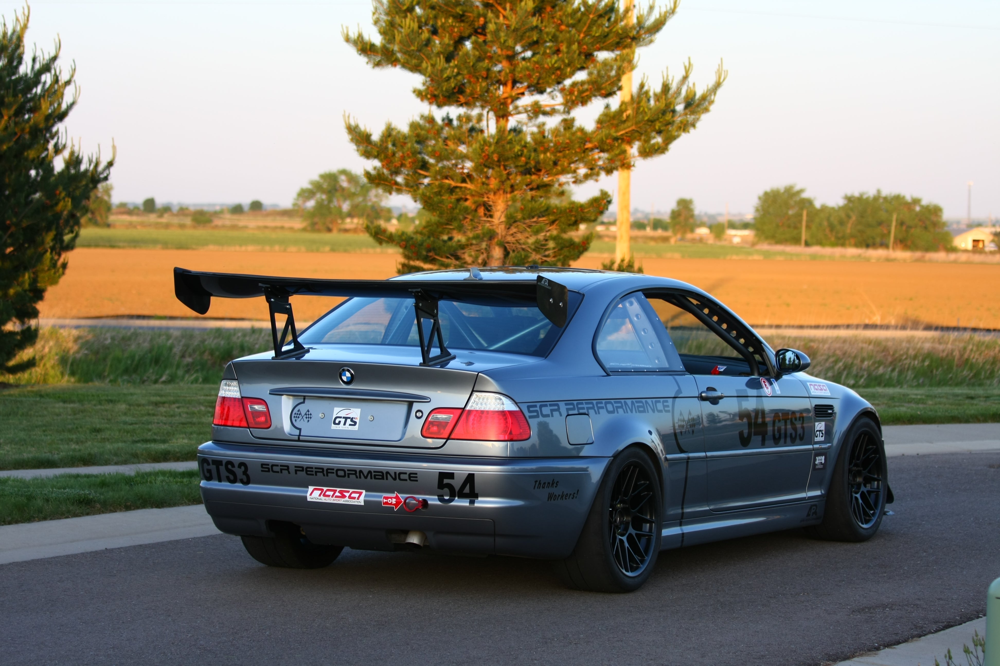 BMW E46 3-Series / M3 GTC300 Carbon Fiber Adjustable Wing-GTC-300 Wing-Grocery Getter Performance