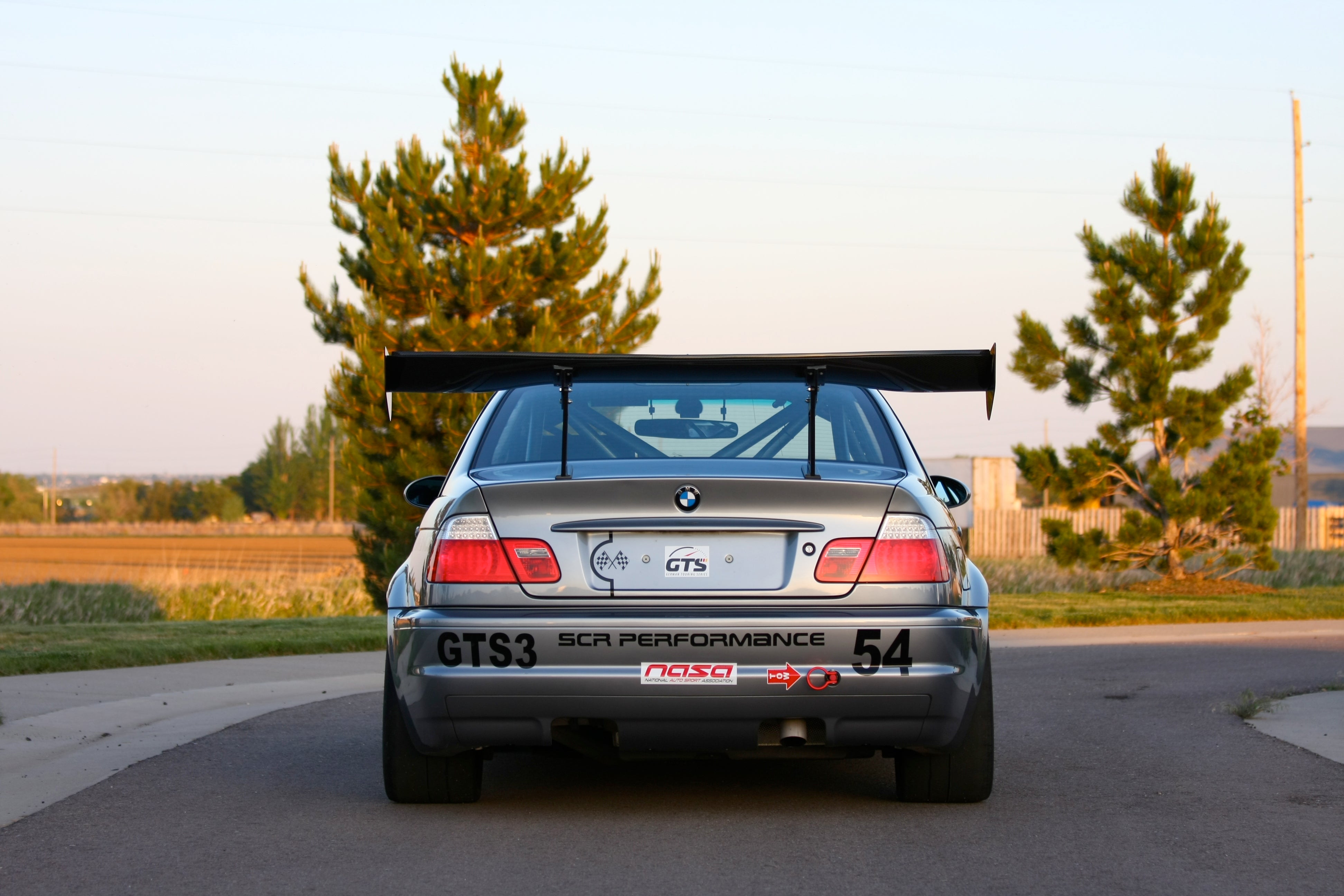 BMW E46 3-Series / M3 GTC300 Carbon Fiber Adjustable Wing-GTC-300 Wing-Grocery Getter Performance