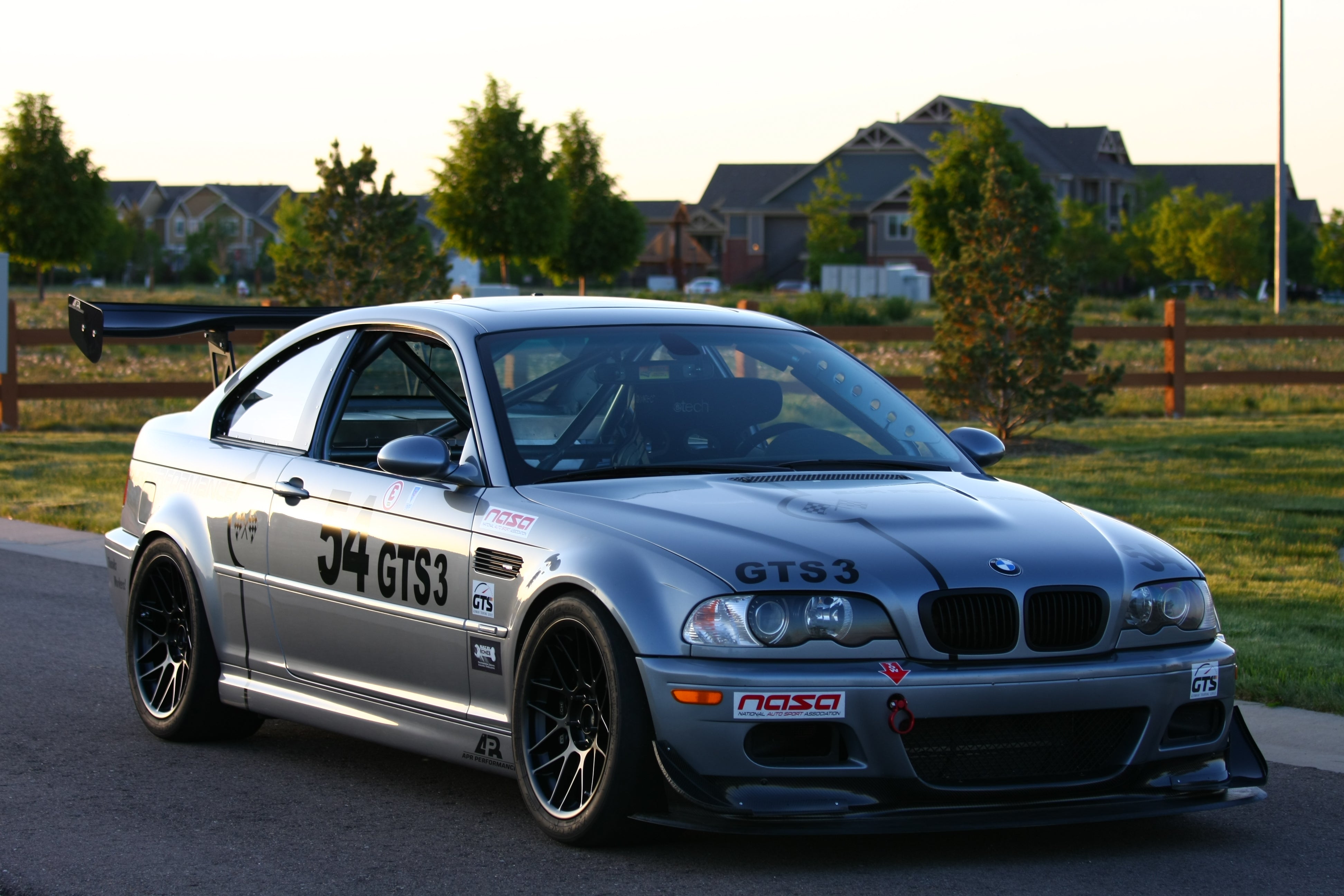 BMW E46 3-Series / M3 GTC300 Carbon Fiber Adjustable Wing-GTC-300 Wing-Grocery Getter Performance