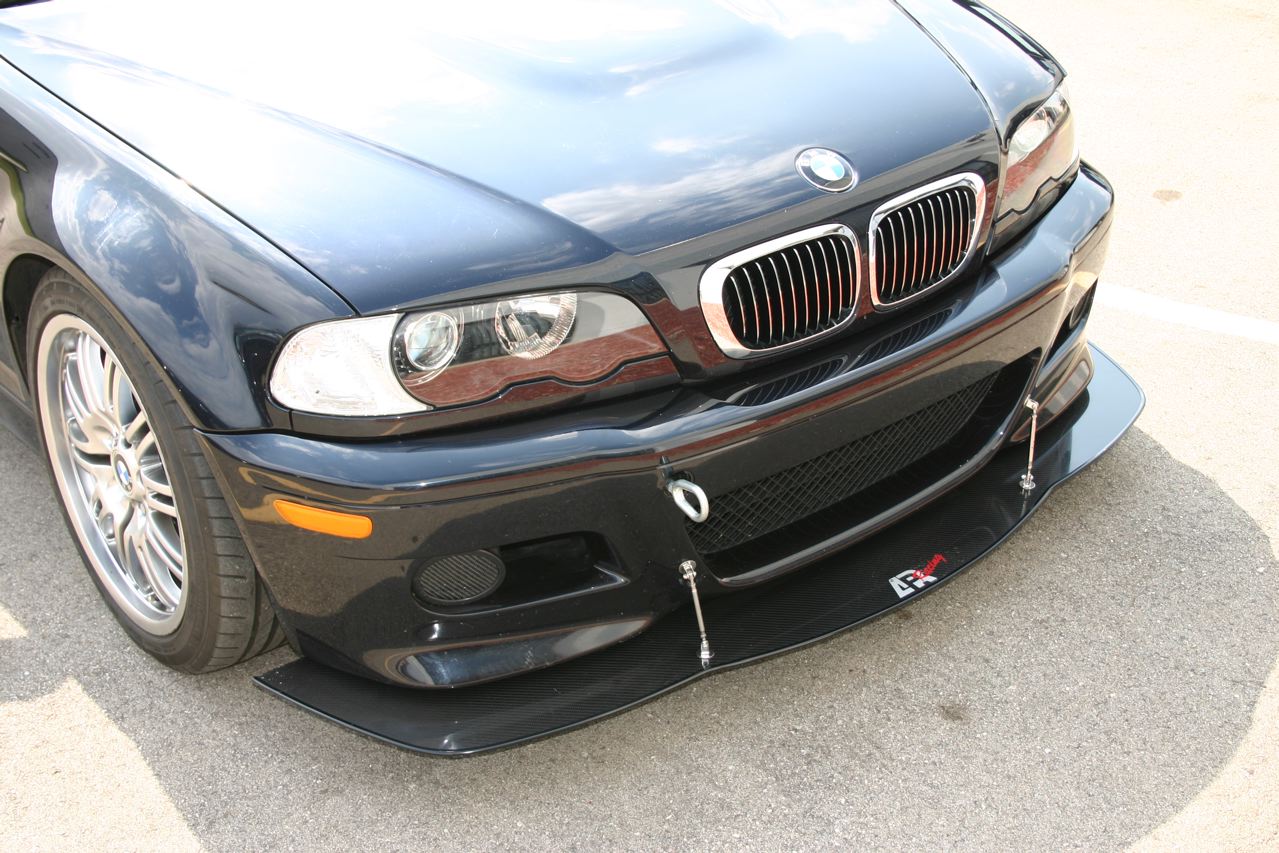 BMW E46 M3 Carbon Fiber Front Wind Splitter-Front Wind Splitter-Grocery Getter Performance