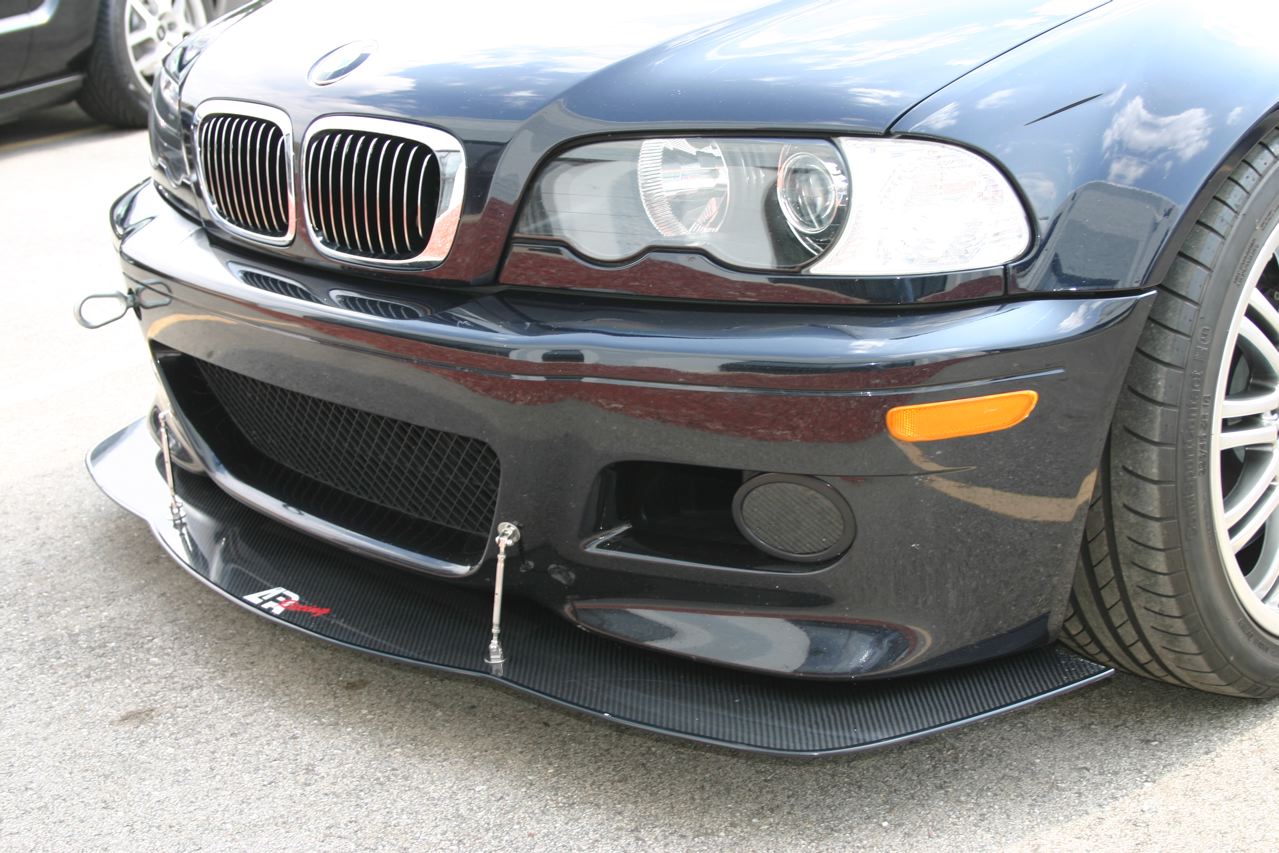 BMW E46 M3 Carbon Fiber Front Wind Splitter-Front Wind Splitter-Grocery Getter Performance