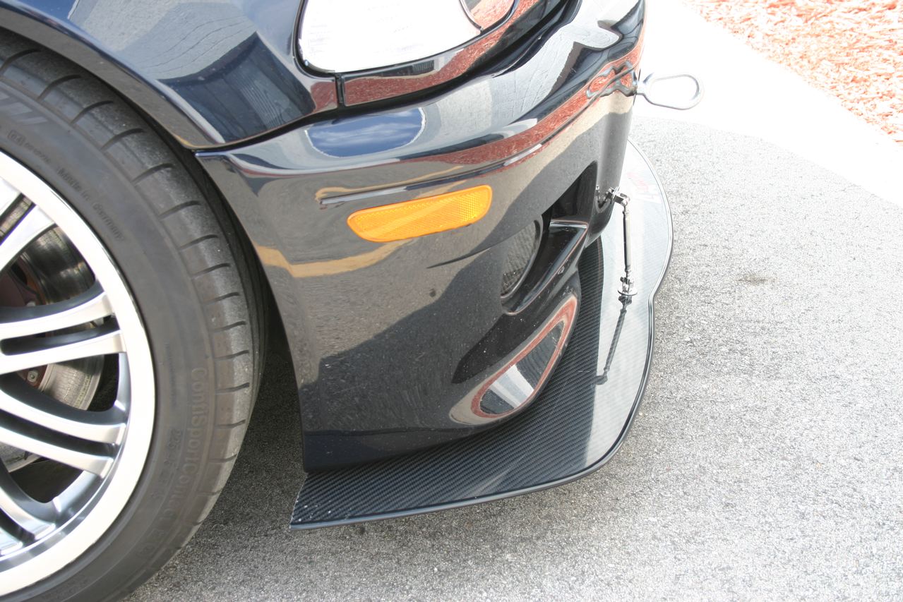 BMW E46 M3 Carbon Fiber Front Wind Splitter-Front Wind Splitter-Grocery Getter Performance