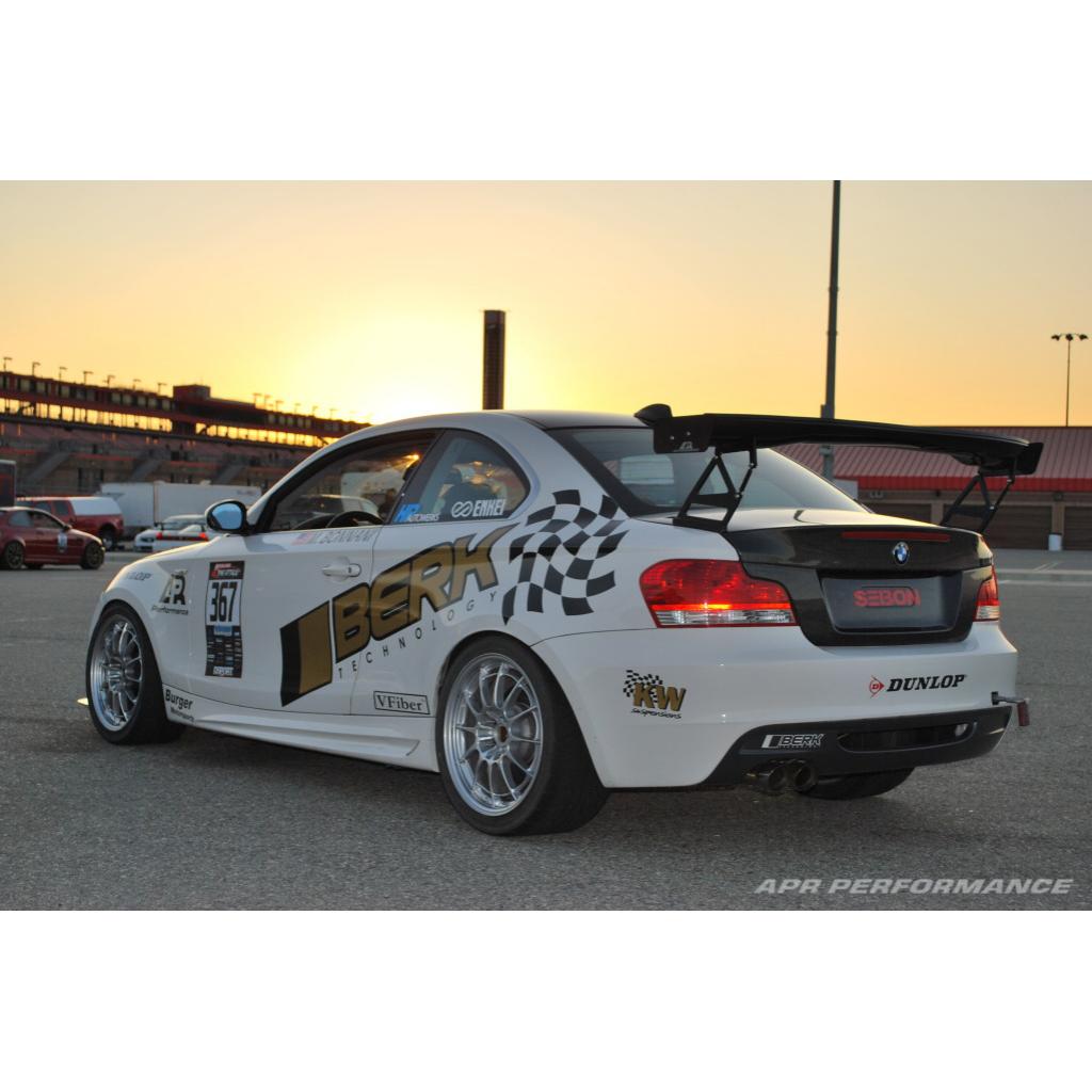 BMW E82 1 Coupe GTC200 Carbon Fiber Adjustable Wing-GTC-200 Wing-Grocery Getter Performance