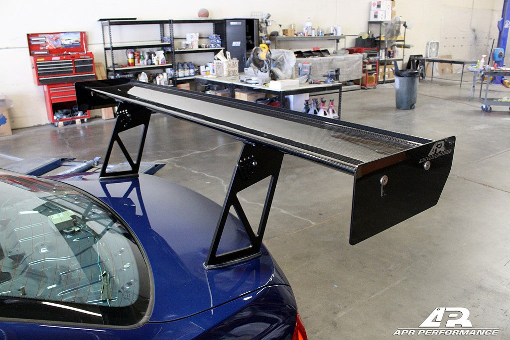 BMW E90 M3 GT250 Carbon Fiber Adjustable Wing-GT-250 Wing-Grocery Getter Performance