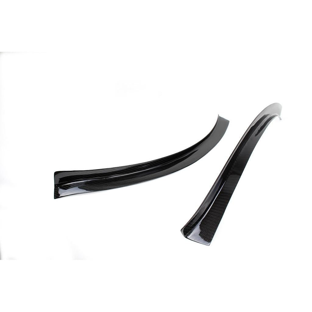 BMW E92 M3 Carbon Fiber Front Bumper Spats-Front Bumper Canards-Grocery Getter Performance