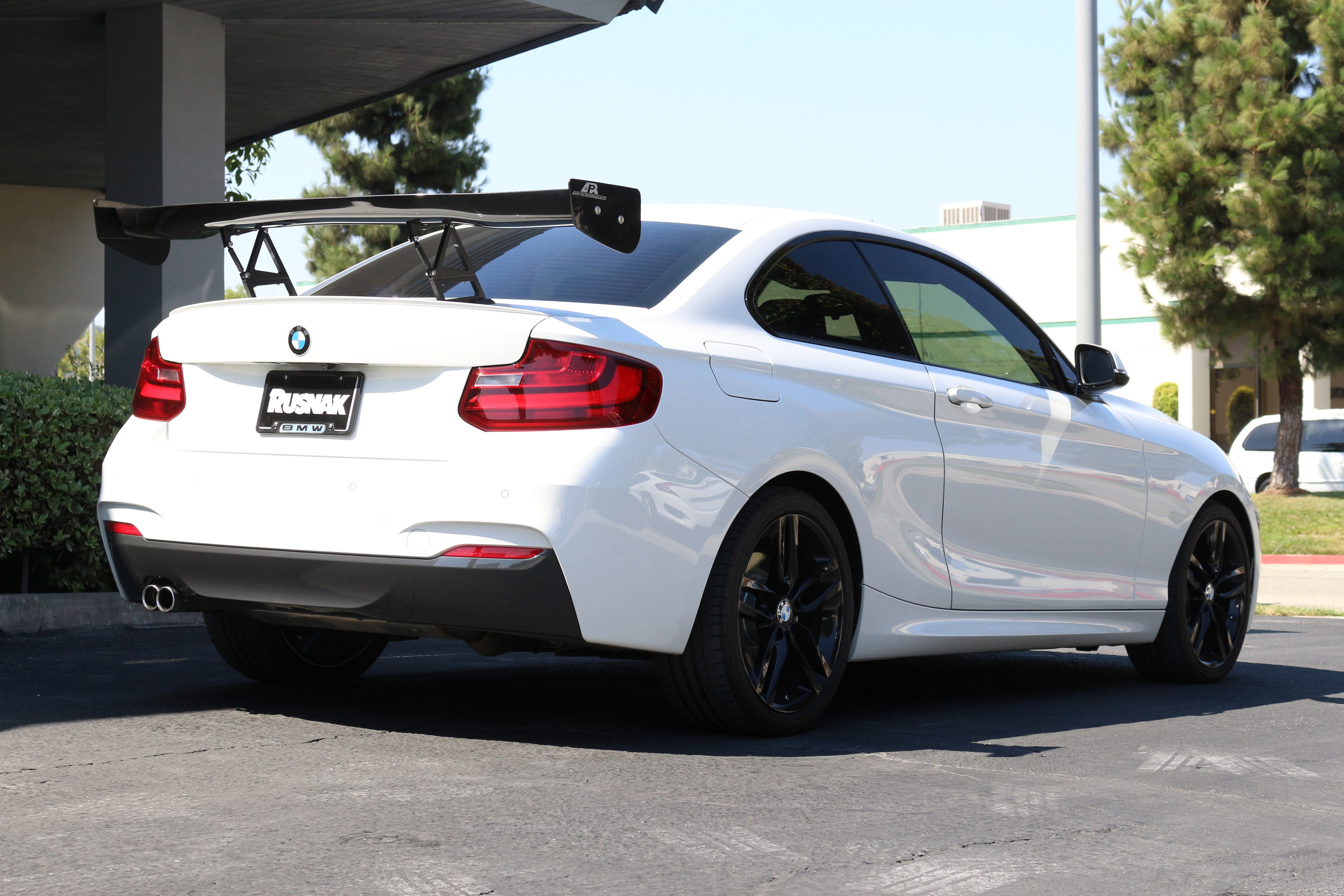 BMW F22 2-Series GTC-200 Carbon Fiber Adjustable Wing-GTC-200 Wing-Grocery Getter Performance
