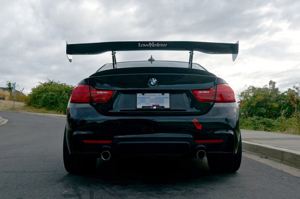BMW F32 4 Series GTC200 Carbon Fiber Adjustable Wing-GTC-200 Wing-Grocery Getter Performance