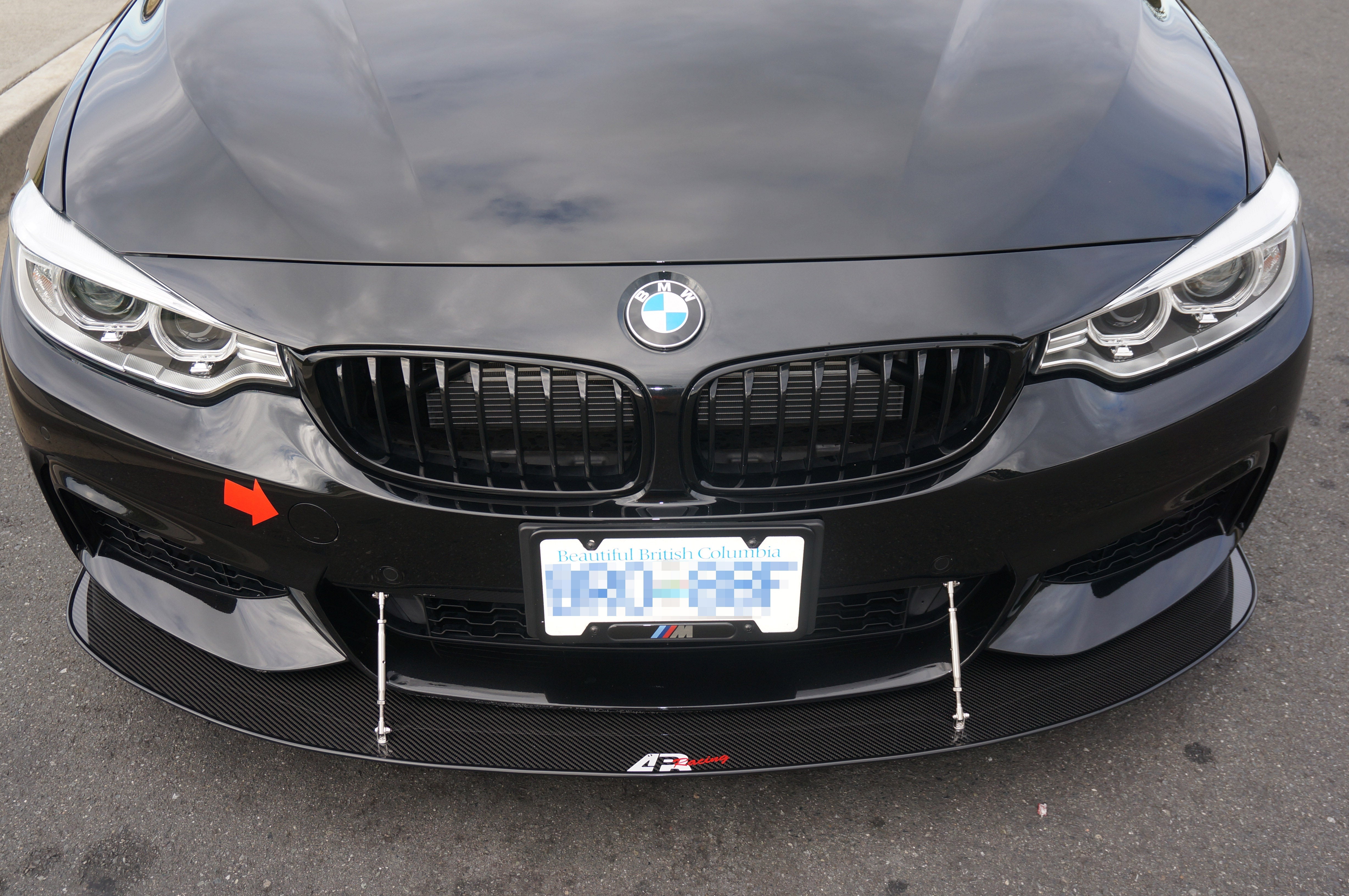 BMW F32/ F33/ F36 435i Stock Bumper Carbon Fiber Front Wind Splitter-Front Wind Splitter-Grocery Getter Performance