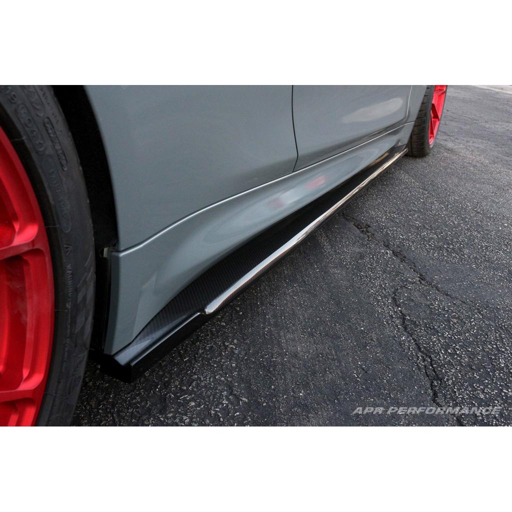 BMW F82 M4 Carbon Fiber Side Rocker Extension/ Side Skirt-Side Rocker Extensions-Grocery Getter Performance